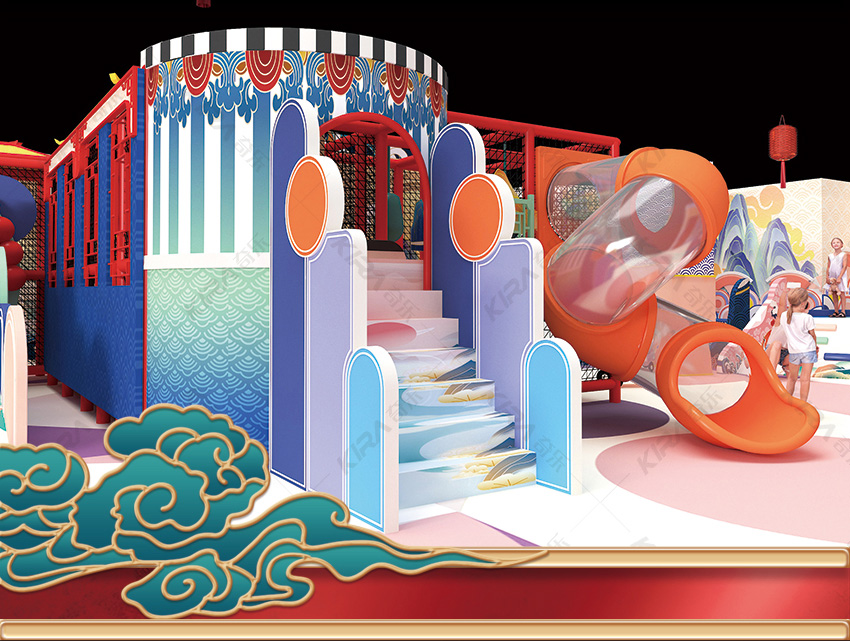 讓一家人在這樣的兒童親子樂(lè)園中體驗(yàn)古代環(huán)境的游玩